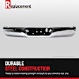 Step Bumper, Chrome Face Bar and Pads With mounting bracket(s)