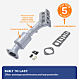 2013 Ford Police Interceptor Sedan Base - Front, Radiator Side Catalytic Converter, 3.7L 6Cyl, Federal EPA Standard, 46-State Legal (Cannot ship to CA, CO, NY or ME), Direct Replacement Series