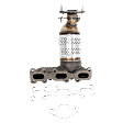 2013 Ford Police Interceptor Sedan Base - Front, Radiator Side Catalytic Converter, 3.7L 6Cyl, Federal EPA Standard, 46-State Legal (Cannot ship to CA, CO, NY or ME), Direct Replacement Series