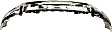 2015-2019 GMC Sierra 2500 HD - Front Bumper, Chrome, Without Mounting Brackets, Without Parking Aid Sensor Holes
