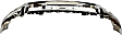 2017 GMC Sierra 2500 HD - Front Bumper, For Models With Parking Aid Sensor, Chrome