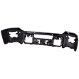 Front Bumper, Powdercoated Black, Without Mounting Brackets