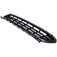 Front, Lower Bumper Grille, Dark Gray