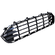 Front, Lower Bumper Grille, Black