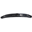 Front, Lower Bumper Grille, Black CAPA Certified