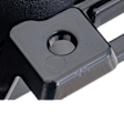 Front, Lower Bumper Grille, Black CAPA Certified