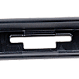 Front, Lower Bumper Grille, Black CAPA Certified