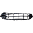 Front, Lower Bumper Grille, Black CAPA Certified