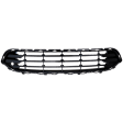 Front, Lower Bumper Grille, Black CAPA Certified