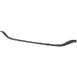 Front, Lower, Center Bumper Trim, Black