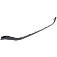 Front, Lower, Center Bumper Trim, Black