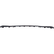 Front, Lower, Center Bumper Trim, Black