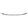 Front, Lower, Center Bumper Trim, Black