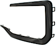 Front, Driver Side Bumper Trim, Black