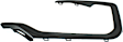 Front, Driver Side Bumper Trim, Black