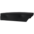 Front, Passenger Side Bumper Filler, Black