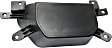 Front, Passenger Side Bumper Trim, Black, Without Tow Hook Holes