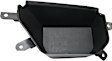 Front, Driver Side Bumper Trim, Black, Without Tow Hook Holes