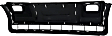 Front Skid Plate, Textured Black, with Tow Hook Holes, For Models without Off Road Package
