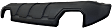 Front Skid Plate, Textured Black, Base Model