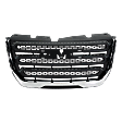 Grille Assembly, Textured Black Shell and Insert, CAPA CERTIFIED