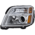 Driver Side Halogen Headlight, With bulb(s), OE Replacement, Sport Utility