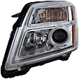 Driver Side Halogen Headlight, With bulb(s), OE Replacement, Sport Utility