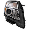 Passenger Side Headlight, with Bulb, Halogen, Clear Lens, Denali Model
