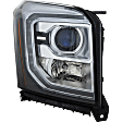 Passenger Side Headlight, with Bulb, Halogen, Clear Lens