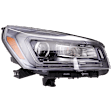 2014 GMC Acadia - Passenger Side Halogen Headlight, With bulb(s), OE Replacement