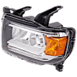 Driver Side Headlight, with Bulb, Halogen, Clear Lens