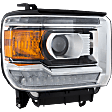 Passenger Side Headlight, with Bulb, HID/Xenon, with HID bulb and ballast