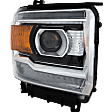 Passenger Side Headlight, with Bulb, HID/Xenon, with HID bulb and ballast