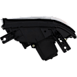 Passenger Side Headlight, with Bulb, HID/Xenon, with HID bulb and ballast, CAPA Certified
