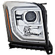 Passenger Side Halogen Headlight, With bulb(s), OE Replacement