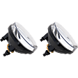 Front, Driver and Passenger Side Fog Light, With Bulb, Halogen