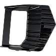 Front, Passenger Side Fog Light Cover, Black