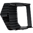 Front, Driver Side Fog Light Cover, Black