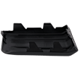 Front, Passenger Side Fog Light Cover, Black