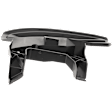 Front, Passenger Side Fog Light Trim, Textured Black, Except Denali Model