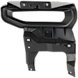 Front, Passenger Side Fog Light Trim, Textured Black, Except Denali Model