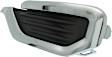 Front, Driver Side Fog Light Cover, Textured Black