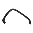 Front, Passenger Side Fender Trim, Textured Black
