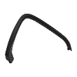 Front, Passenger Side Fender Trim, Textured Black