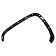 Front, Passenger Side Fender Trim, Textured Black