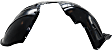 Front, Driver Side Fender Liner