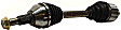 2007 GMC Acadia - Front, Passenger Side Axle Assembly, With Standard Neoprene Outboard Boot, New, 3.6L 6Cyl