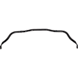 Front Sway Bar Kit, Steel, 0.98 in., Non-adjustable, Black