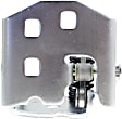 Front or Rear, Passenger Side, Lower Door Hinge, Chrome, 6 Cyl., 3.6L Engine