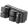 Front, Driver Side Window Switch, Black, 4-Button, 6 Cyl., 3.6L Engine